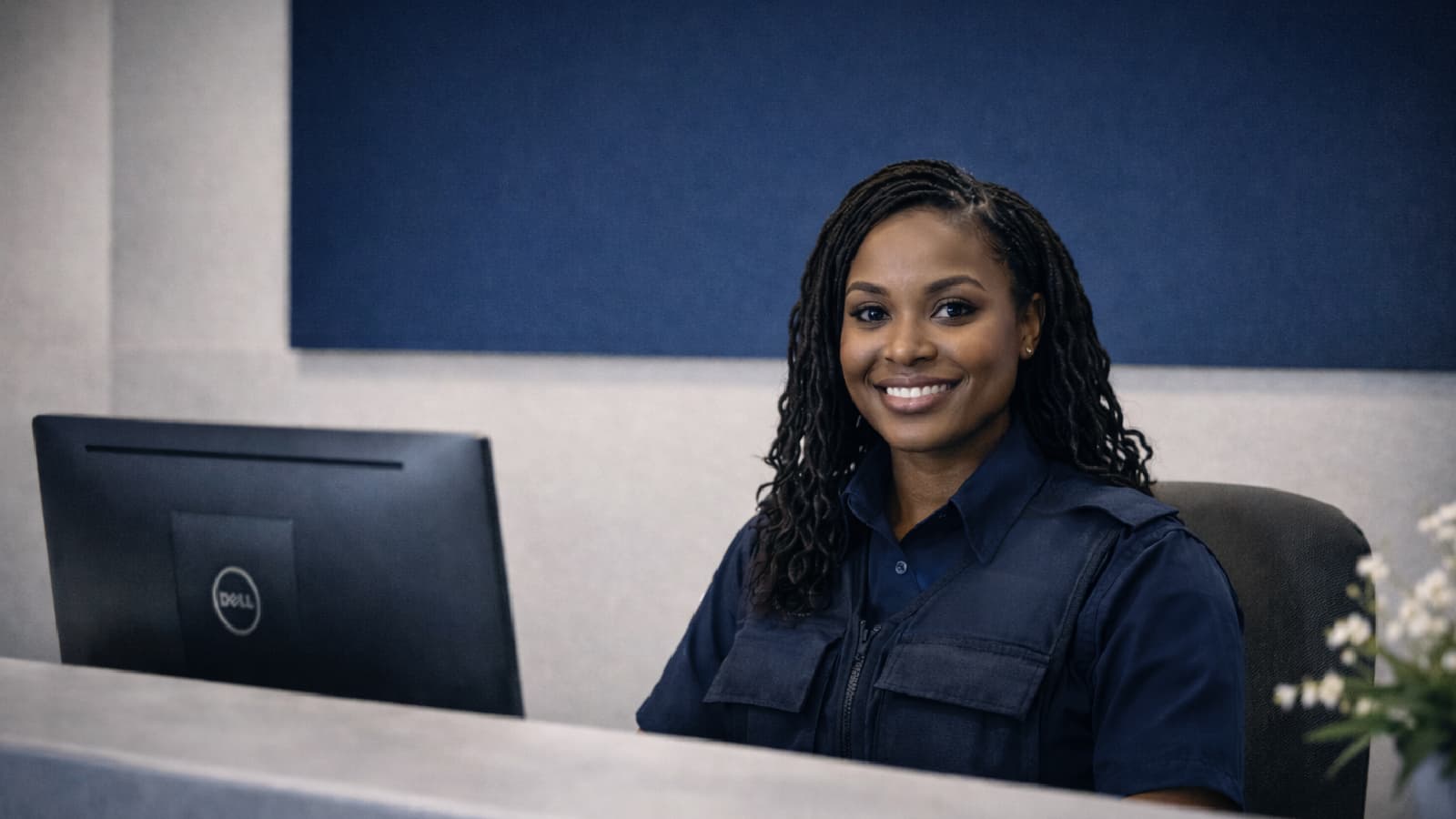 Security personnel on site